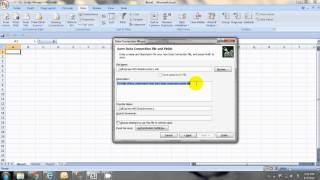 How to import data from SQL Server to Excel 