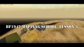 Lesson 3. How to make a simple conquest map in Editor42 (BF1942 Mapping)