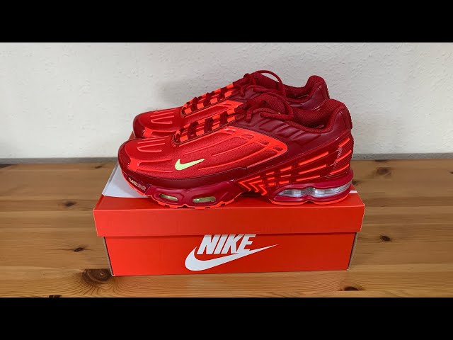 Nike Air Max Plus 3 TN3 Iron Man Gym Red 2023 (restock) CK6715-600