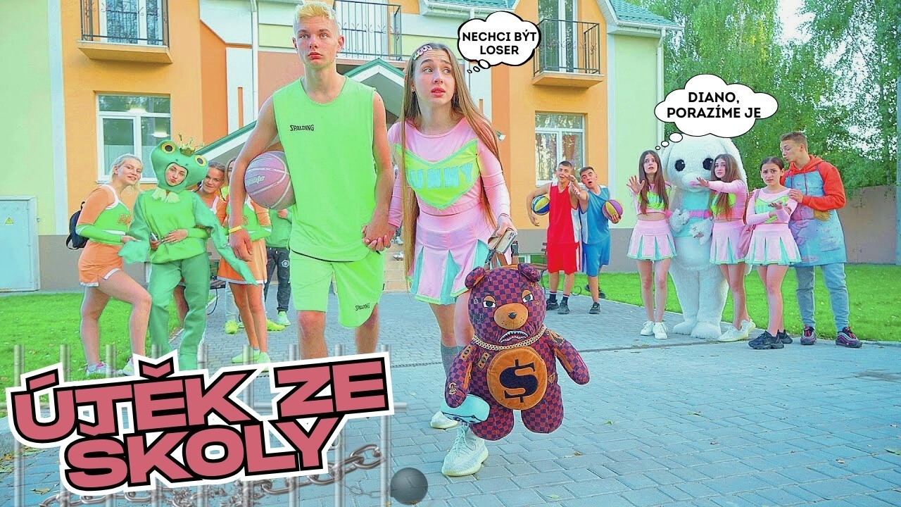 TALISMAN FROGS 🐸 Jak dopadne školní battle? Dianin TikTok a trapasy ve škole