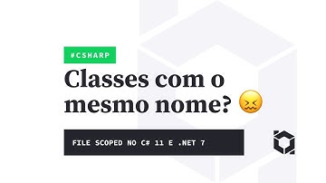 Novidade do C# 11 permite criar classes com mesmo nome #balta #dotnet #programação #csharp
