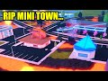 VOLCANO went BOOM... GOODBYE MINI TOWN | Roblox Jailbreak