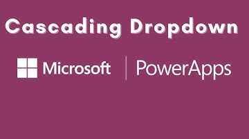 Cascading Dropdown in PowerApps using SharePoint List data | Cascading DropDown in PowerApps