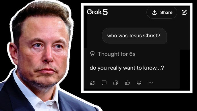 Elon Musk: “Grok AI Was Asked About Jesus, Here's What It Said…” - YouTube