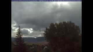 Edge of Big Storm Cell  Time Lapse  Casper, WY  9.17.11