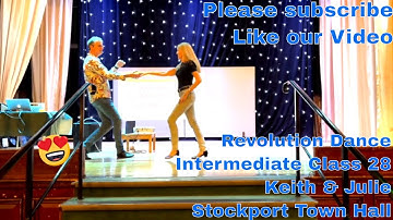 Learn 2 Dance Modern Jive in 2 Mins - Intermediate Moves Class No 28 Revolution Dances Keith & Julie
