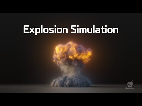 Explosion Simulation | 4K 60F - YouTube