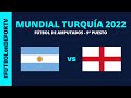 Argentina vs Inglaterra | Mundial Turquía 2022 | 9° Puesto | Fútbol de amputados