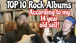 Top 10 Rock Albums of All Time According to My 14 Year Old Self!