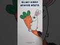 Kelinci Nakal Mencuri Wortel 🐰🥕 | Menggambar dan bercerita #kelinci #drawing #shorts #trending