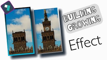 3d building grow effect -filmora 12 tutorial