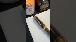 Pilot Custom 823 fountain pen writing sample