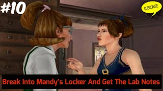 How to Break Into Mandy's Locker And Get The Lab Notes #10 #openworldgames #bullyanivarsaryedition