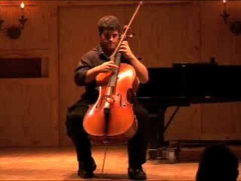 Matthew Allen Cello Kodaly Sonata Op 8 3rd mvmt pa...