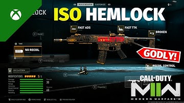 *NEW* ISO HEMLOCK is GODLY in MW2 👑. Best ISO HEMLOCK Class Setup on Season 4 Update (No Commentary)