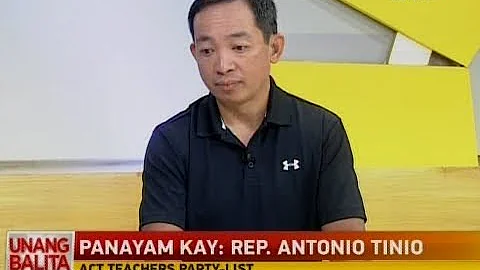 UB: Panayam kay Rep. Antonio Tinio, Act Teachers P...