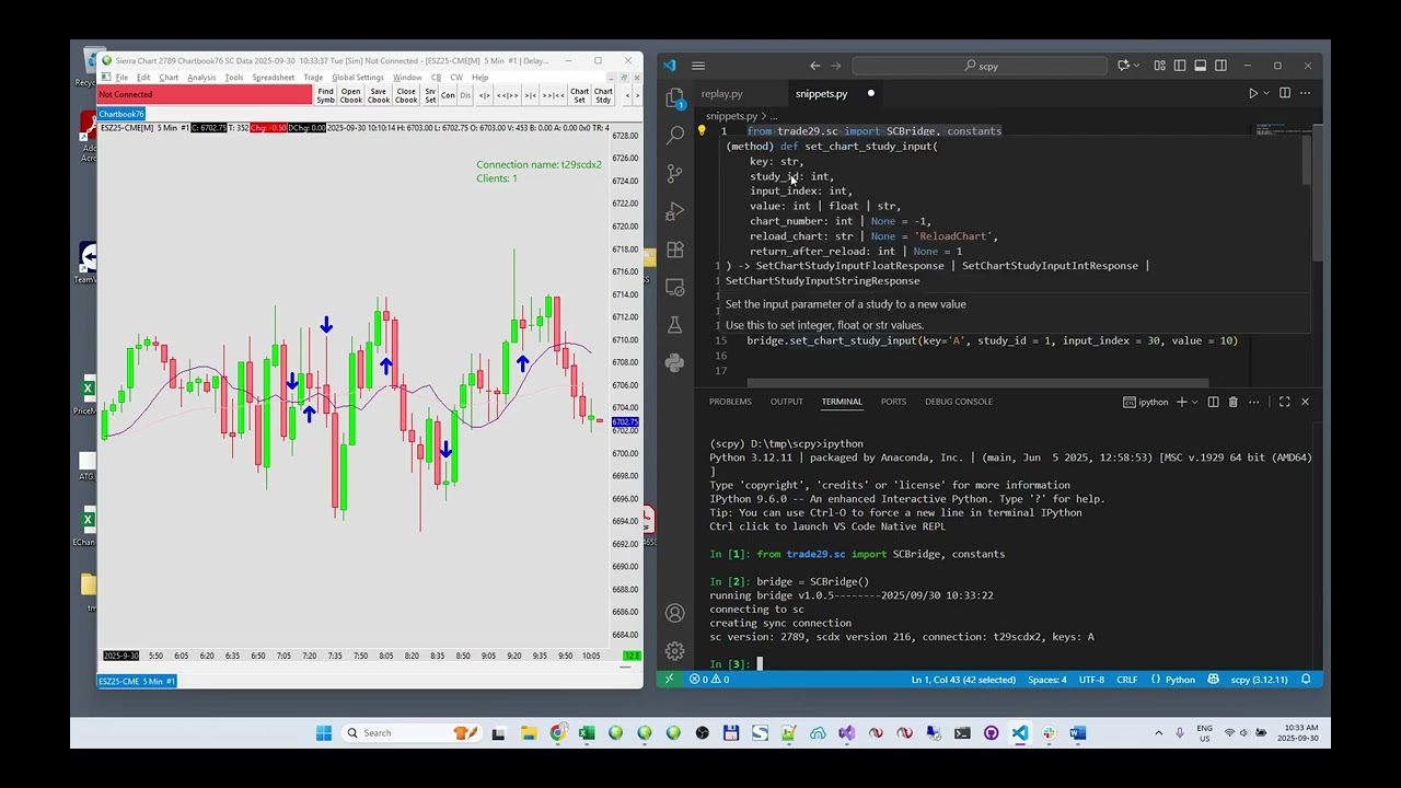 SC-Py - Programmatically Modify Sierra Chart Study Settings from Python