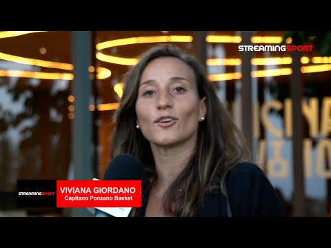 Viviana Giordano, capitana della Ponzano Basket serie A2 femminile.