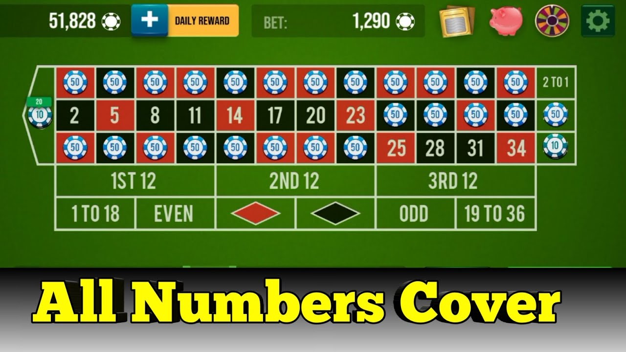 All Numbers Cover Roulette 🌹🌹 Roulette Strategy To Win Roulette Trick YouTube