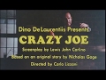 CRAZY JOE - (1974) Trailer Mp3 Song