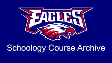 Schoology Course Archive