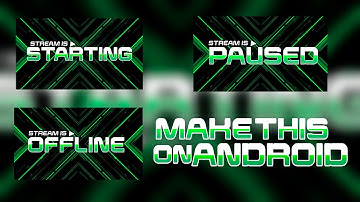 MAKE COOL ANIMATED STREAM PACK ON ANDROID | KINEMASTER TUTORIAL | HOW TO MAKE AWESOME STREAM PACK