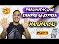 10 Preguntas del EXAMEN UNAM que SIEMPRE se REPITEN |Matemáticas| Pt. 3