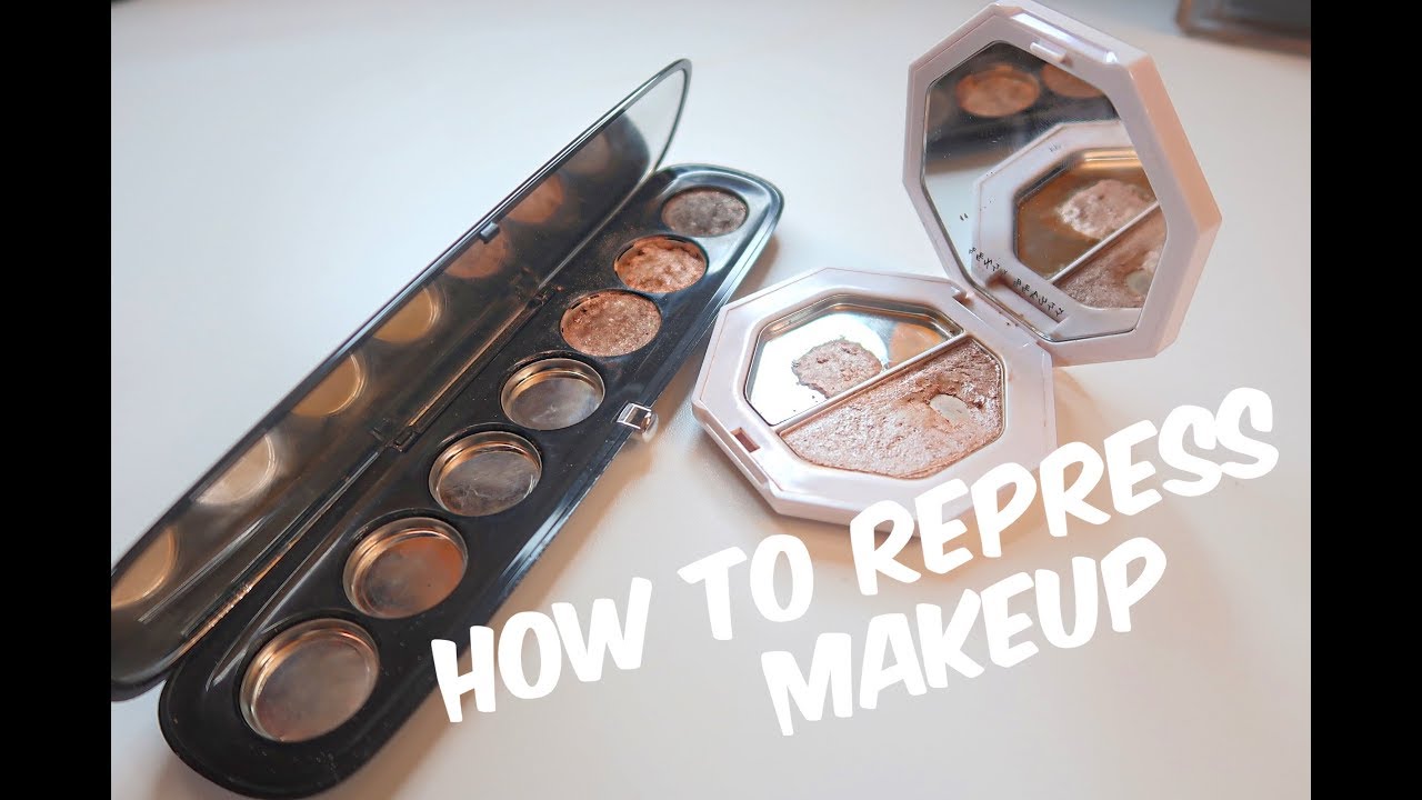 How to Repress Makeup and Make FrankenEyeshadows! YouTube