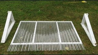 How to build a Large Window Well Cover for Egress