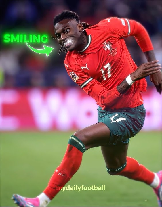 When Rafa Leão Stops Smiling 👀🔥