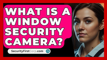 What Is A Window Security Camera? - SecurityFirstCorp.com