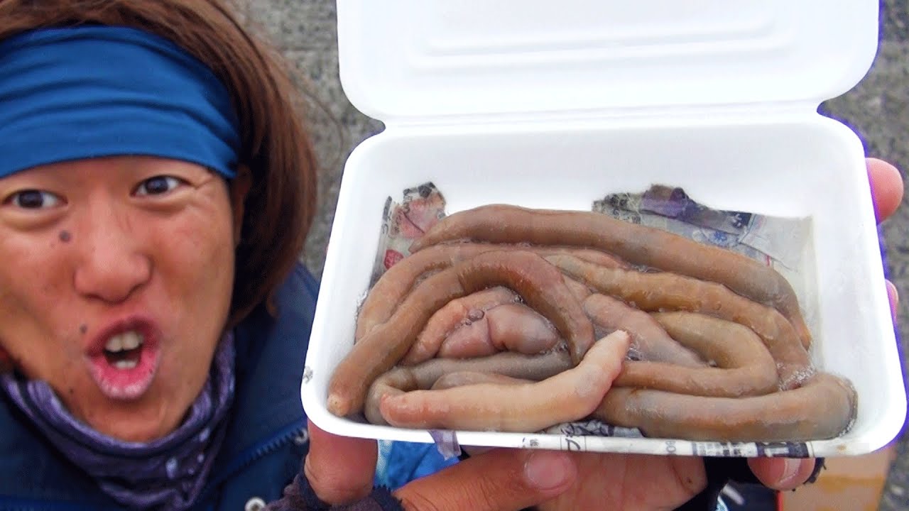 ユムシぃいいいいいいいいい【カレイ釣り】