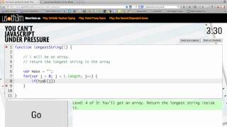 You Can't Javascript Under Pressure