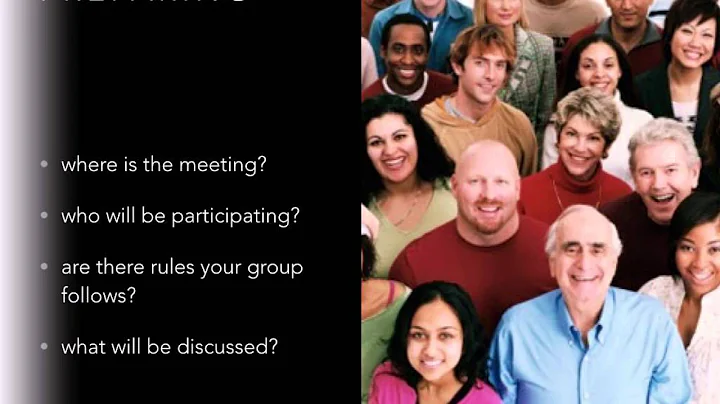 Meetings: Forums for Problem Solving