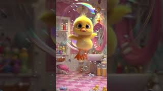 Giant Soap Bubble Lift-Off! Duckling Space Chaos 🫧🚀