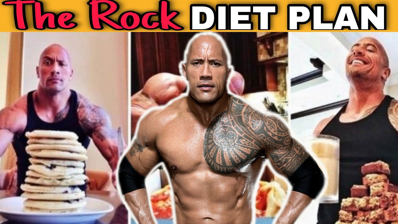 Dwayne Johnson ("The Rock") Diet & Supplement Plan YouTube