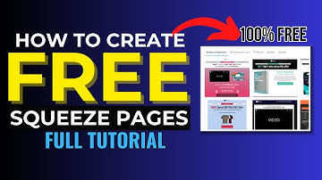 How To Create FREE Landing Pages (2024) | FREE Squeeze Pages with Email Marketing, SSL & Automation!