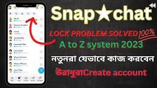 Snap★chat Lock Problem solved | Sna★chat update 2023 | how to create Snap account method | cpa screenshot 5
