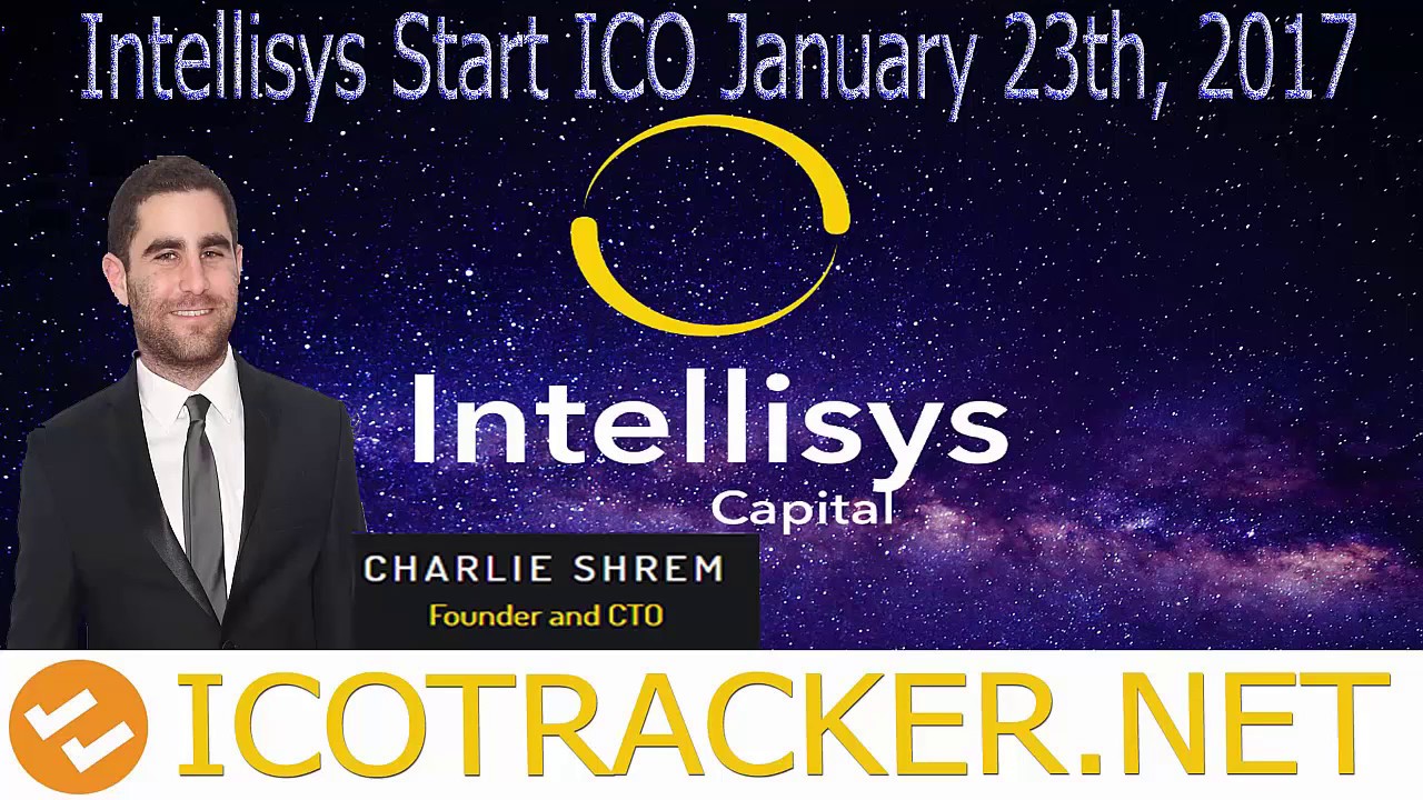 Intellisys Capital Start ICO Mainstreet Investment Charlie Shrem Founder and CTO