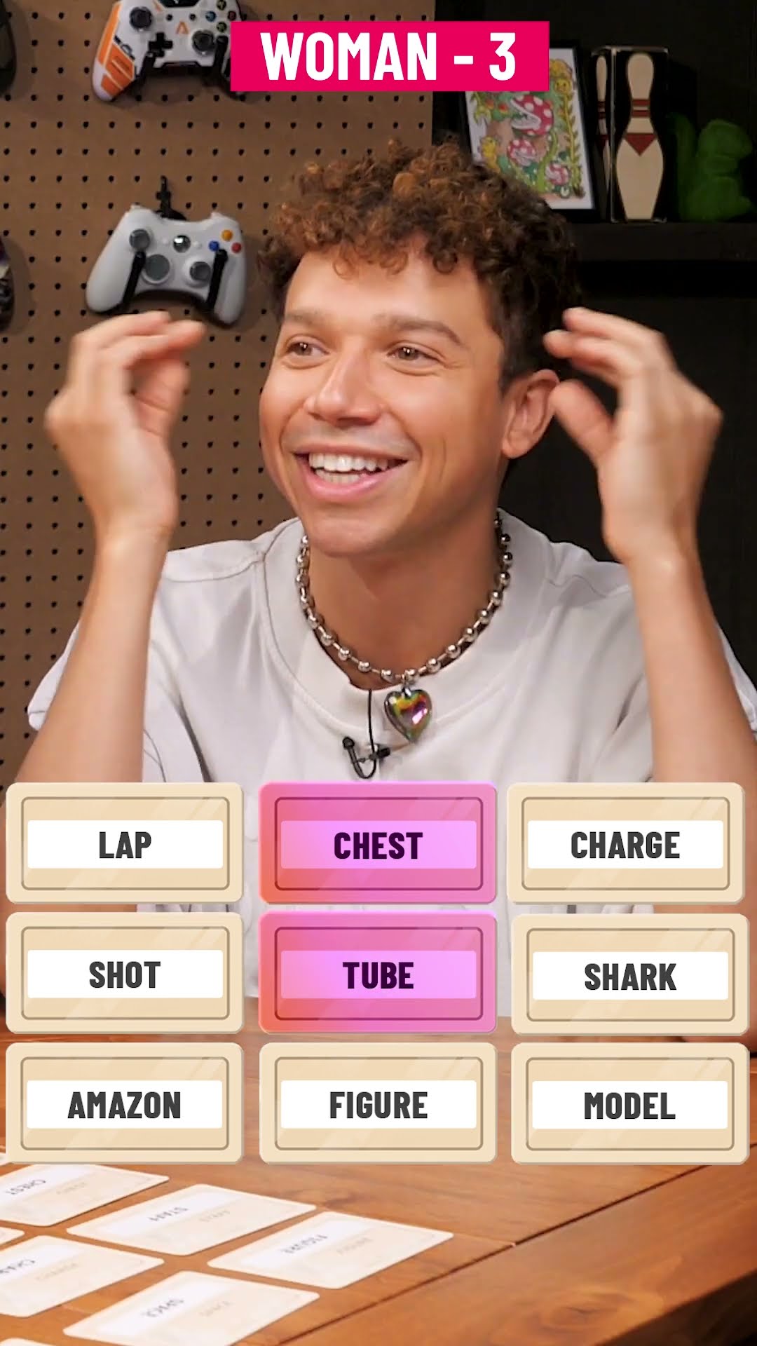 Can you guess the words based on this clue?