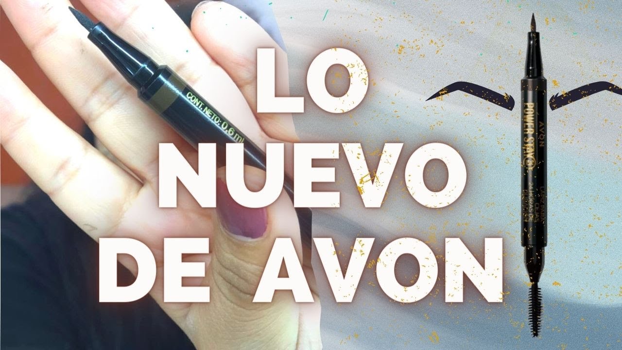 AVON POWER STAY LAPIZ PARA CEJAS 🟤⚫ ( ME FUNCIONO????? )