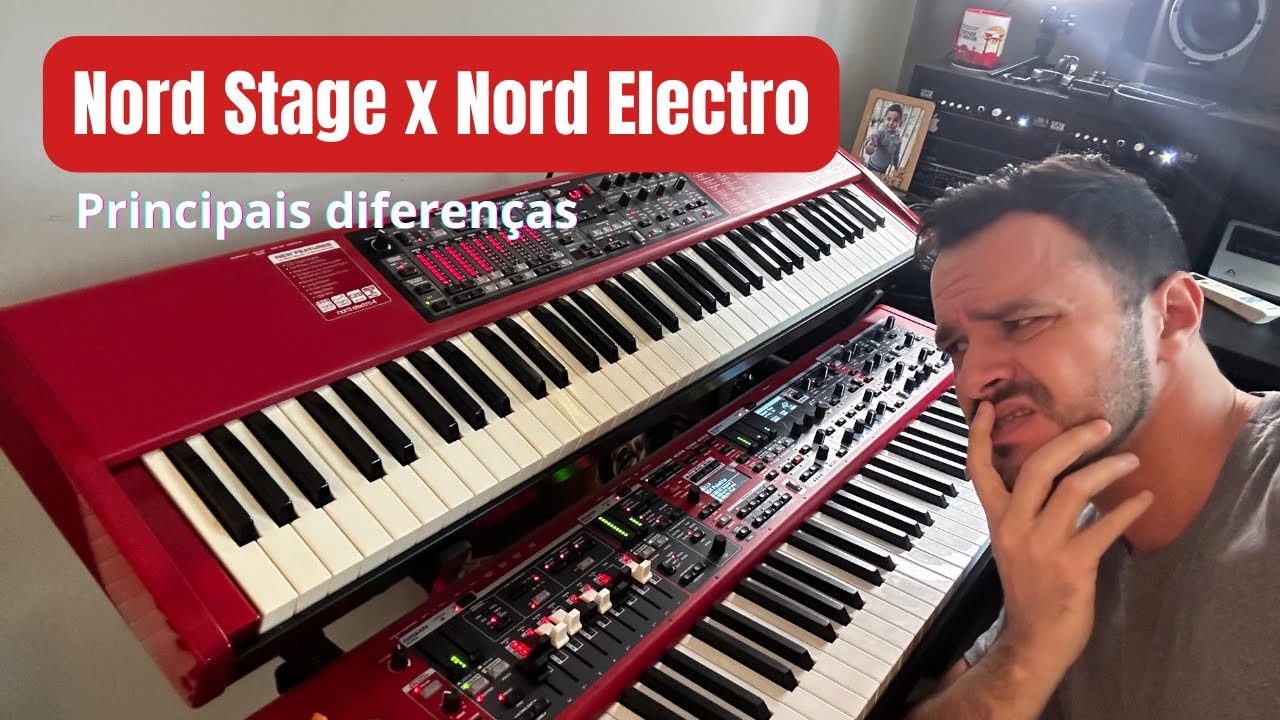 NORD STAGE x NORD ELECTRO - Principais diferenças 🎹