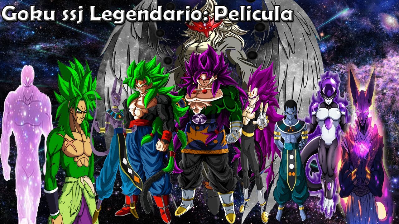 QHPS si goku despertaba el super sayayin legendario | PELICULA COMPLETA
