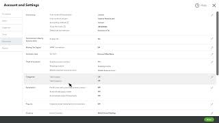 How to set up your advanced settings in QuickBooks Online