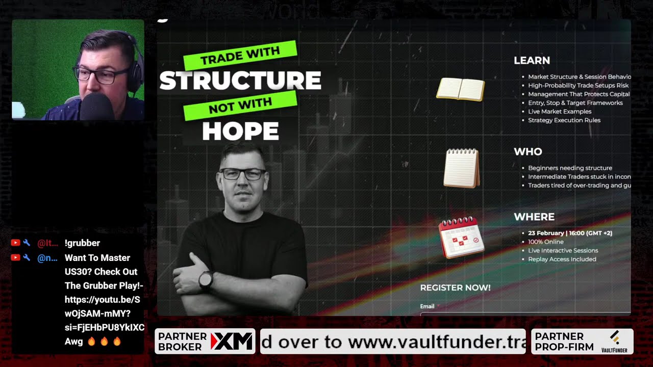 Gold Live Trading (XAUUSD) 🔴 NYSE Session | Key Levels, Entries & Market Structure