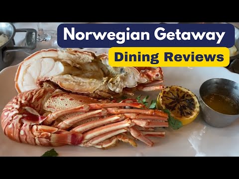 Video: Norwegian Getaway Servering and Cuisine Oversikt