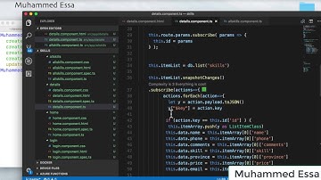 35  angular 6 with firebase