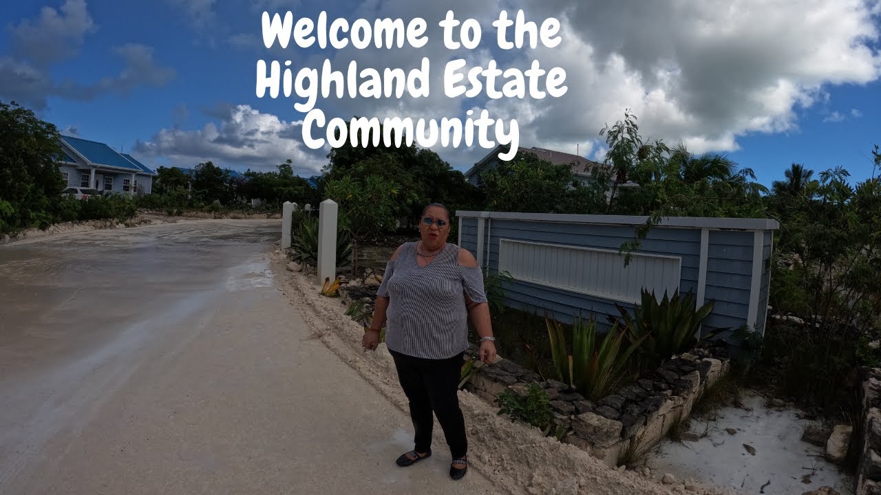Exploring the Highland Estate, Blue Hills, Providenciales, Turks and Caicos Islands