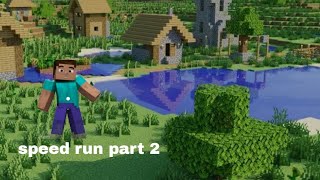 mine craft speed run in 1 minutes part 2 screenshot 5