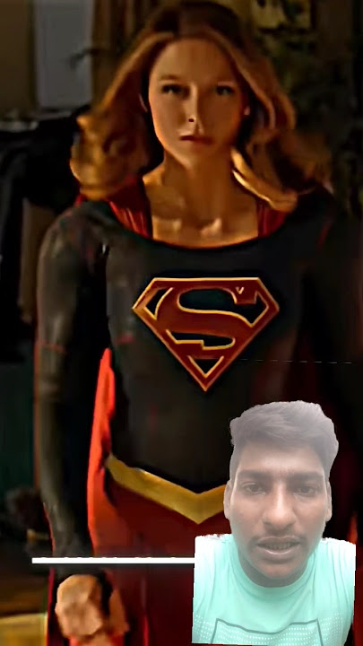 Superman & Supergirl Save Airplane ✈️ | Epic Green Screen Remix | #superman #supergirl #shorts